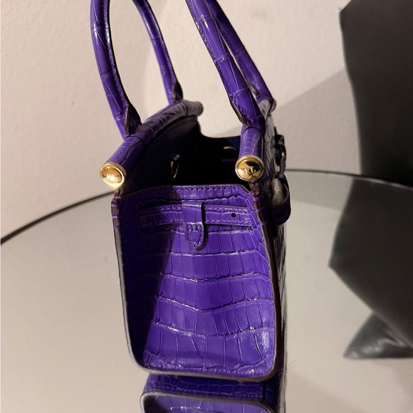Ralph Lauren Vibrant Purple Mini Bag - Picture 2 of 5